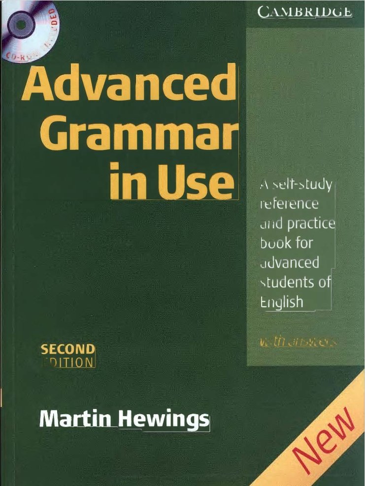 Advanced Grammar in use with answers
